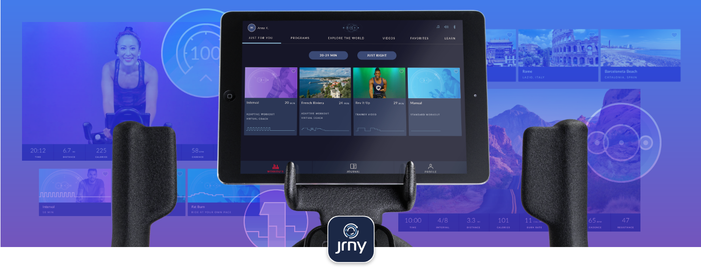 JRNY connectivity with IC4 Bike