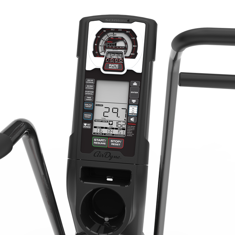 Schwinn Airdyne AD7 Console - expanded view